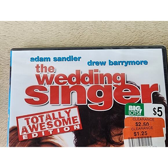 Movie The Wedding Singer DVD New Sealed Adam Sandler Drew Barrymore Dolby - Picture 3 of 13